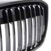 Grill sportowy podwójne żeberka Gloss Black BMW iX3 G08 2021-obecnie