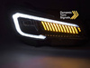 Lampy reflektory full LED black do Subaru WRX