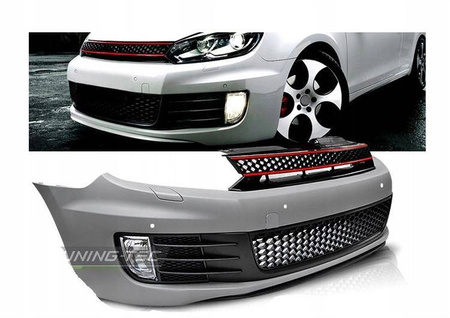 Zderzak przedni sport do Vw Golf 6 halogeny pdc