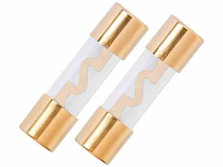 Bezpieczniki szklane AGU 10.3x38mm, 30A, pozłacane, 2 szt.