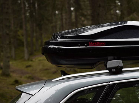 Boks dachowy MONT BLANC Altitude 450-Czarny metalik 