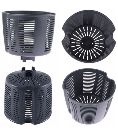 WIRÓWKA KOSZYK DO SAŁATY OWOCÓW WARZYW THERMOMIX VORWERK SZARA DO GOTOWANIA