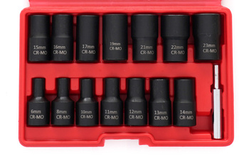 ZESTAW NASADEK  DO OBRABIANYCH ŚRUB 1/2"  - 15 EL. KD11793