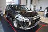 Mitsubishi Outlander 3 FL Czarna Nakładka (listwa) ochronna na zderzak tylny