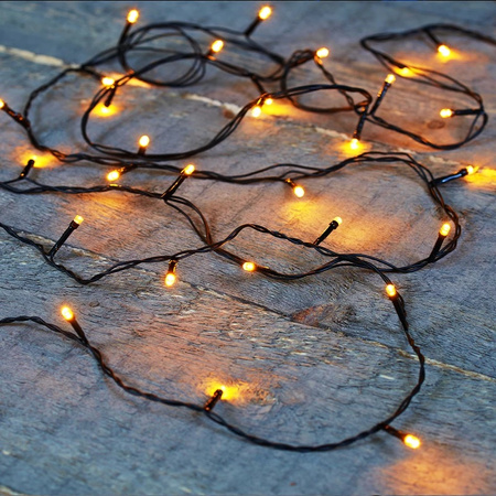 LAMPKI CHOINKOWE 100 LED ZEWNĘTRZNE WEWNĘTRZNE 10M OŚWIETLENIE ŚWIĄTECZNE