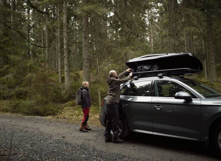 Boks dachowy MONT BLANC Altitude 450-Czarny metalik 