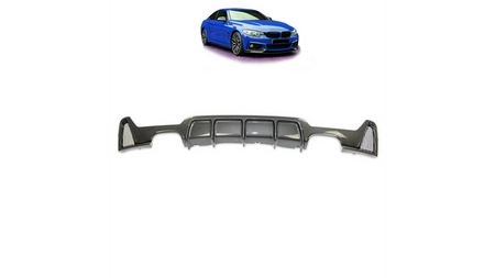 Tylny dyfuzor Carbon Look BMW 4 F32 F33 F36 2013-obecnie