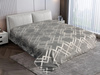 KOC AKRYLOWY TŁOCZONY 160 X 210 CM DOLCE FAR NIENTE W WALIZCE WZÓR GEOMETRYCZNY GRUBY MIĘKKI