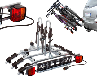 Platforma bagażnik na 3 rowery rowerowy na hak Tytan Amos 7PIN