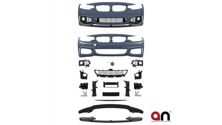 Przedni zderzak sport PDC SRA BMW 4 F32 F33 F36 2013-2021