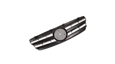 Grill sportowy All Black 3S MERCEDES C-Class W203 S203 2000-2007