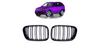 Grill sportowy podwójne żeberka Gloss Black BMW X5 E53 przed liftem 1999-2003