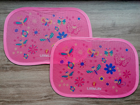 Osłonki elektrostatyczne LittleLife do samochodu - Motylek