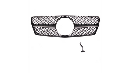 Grill sportowy Black A-Type MERCEDES CLK C208 A208 1997-2002