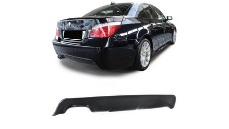 Tylny dyfuzor Matt Black BMW 5 E60 E61 2001-2010