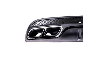 Tylny dyfuzor wraz z końcówkami wydechu MERCEDES C-Class W205 S205