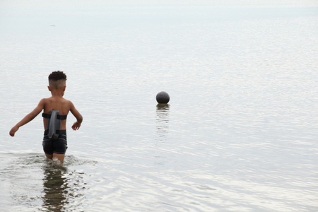 Piłka Scrunch - Pastelowy Żółty