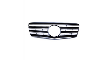 Grill sportowy Chrome & Black MERCEDES E-Class W211 S211 Facelift 2006-2009