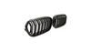 Grill sportowy podwójne żeberka Matt Black  BMW 1 (F20, F21) Hatchback Facelift 2015-2019