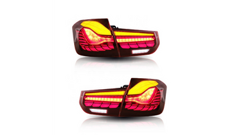 Zestaw Lamp Tylnych Dynamic LED Red BMW 3 F30 F80 2013-2018