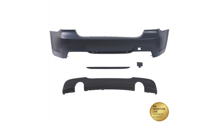 Tylny zderzak sport zestaw z dyfuzorem  BMW 3 (E90) Sedan 2005-2011