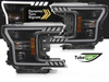 Lampy reflektory black LED do Ford F150 MK13 17-20