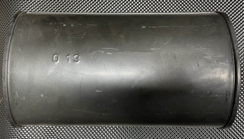 Tłumik przelotowy montażowy ze stali aluminiowanej 2 na 1 W/E/2X50/2X50 - EDEX