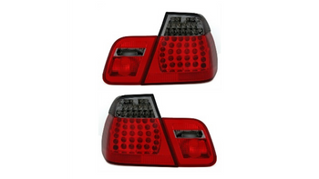 Zestaw Lamp Tylnych LED Red Smoke BMW 3 E46 przed liftem 1998-2001