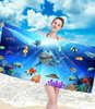 RĘCZNIK PLAŻOWY KĄPIELOWY 100 X 180 CM MIKROFIBRA DUŻY SZYBKOSCHNĄCY MIĘKKI KOLOROWY