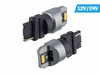Żarówka VISION PY27W (T25) 12/24V 6x 3020 SMD LED, nonpolar, CANBUS, pomarańczowa, 2 szt.