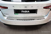 Nakładka na zderzak tylny do Skoda Fabia 4 Hatchback (Stal)