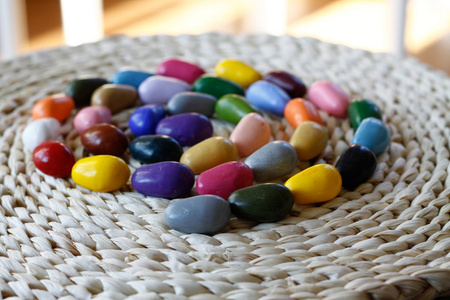 Kredki Crayon Rocks w pudełku 64 sztuki - 16 kolorów