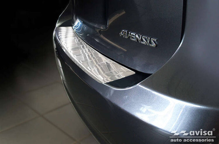 Nakładka na zderzak tylny Toyota Avensis Mk 3 Kombi (Stal)