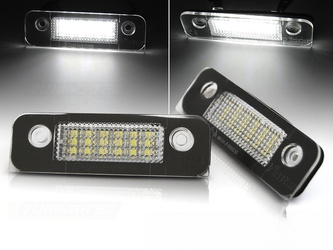 Lampki rejestracji Ford Mondeo MK2 Fusion Fiesta 6 LED
