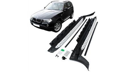 Stopnie boczne z aluminium BMW X3 E83 2004-2010