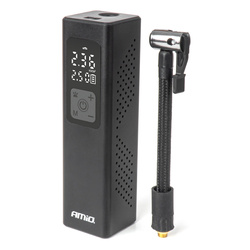 Kompresor samochodowy z wyświetlaczem LED 12V 100W AMIO-04376