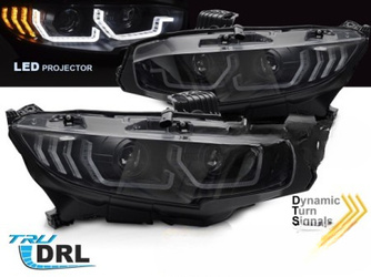 Lampy Przednie LED Do Honda Civic X (2016–2021)