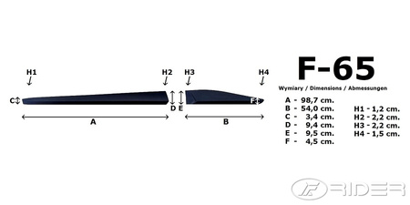 Nissan Micra k14 listwy boczne