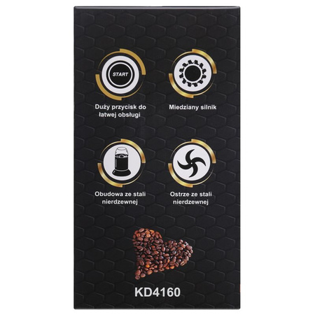 MŁYNEK DO KAWY 60G 300W KD4160