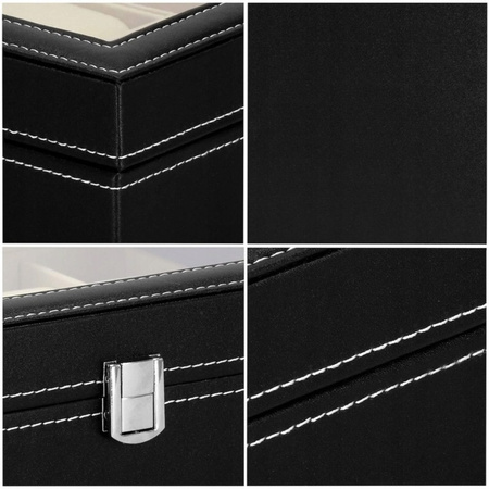 PUDEŁKO ETUI ORGANIZER SZKATUŁKA NA ZEGARKI 10 szt.