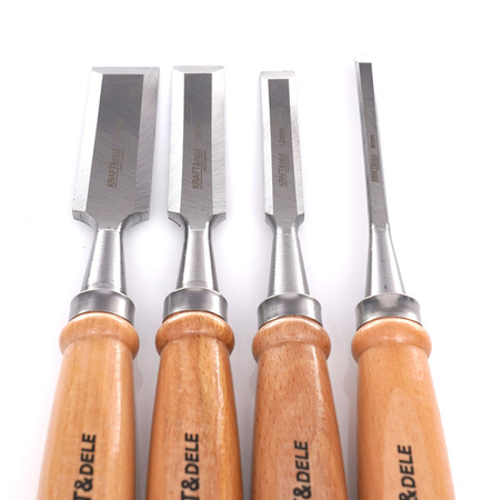 Zestaw dłut stolarskich 4 szt. 6, 12, 18, 24mm KD11770