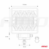 Lampa robocza halogen LED szperacz AWL15 26LED 12V 24V AMIO-02429