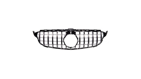 Grill sportowy GT Chrome Camera MERCEDES C-Class W205 S205 A205 C205 przed liftem 2014-2018