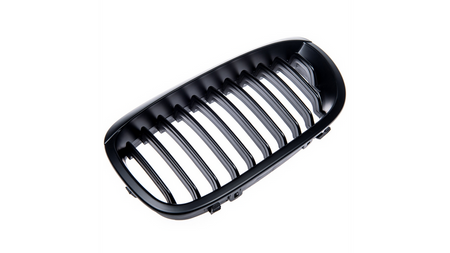 Grill sportowy pojedyncze żeberka Matt Black BMW 3 E46 Facelift 2003-2006