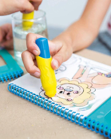 Kolorowanka wodna Apli Kids - Dżungla