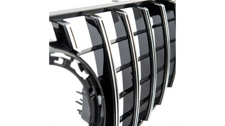 Grill sportowy GT Chrome & Black MERCEDES GLC X253 GLC C253 Facelift 2019-2023