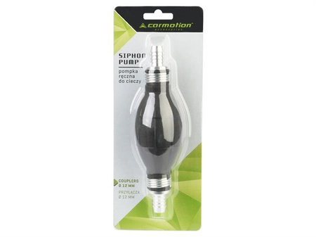Gruszka - pompka ręczna do paliw, przyłącza 12 mm