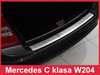 Nakładka na zderzak tylny do Mercedes W204 C klasa Kombi (Stal)