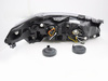Lampa lewa reflektor black do Renault Laguna II