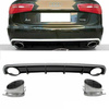 DYFUZOR AUDI A6 C7 11-14 SEDAN AVANT RS6 STYLE